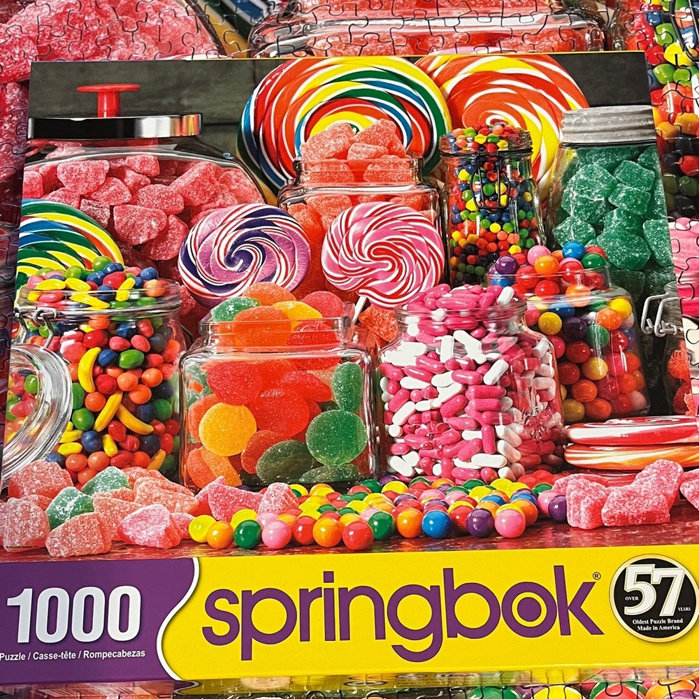 Springbok Candy Delight 1000-Piece Jigsaw Puzzle